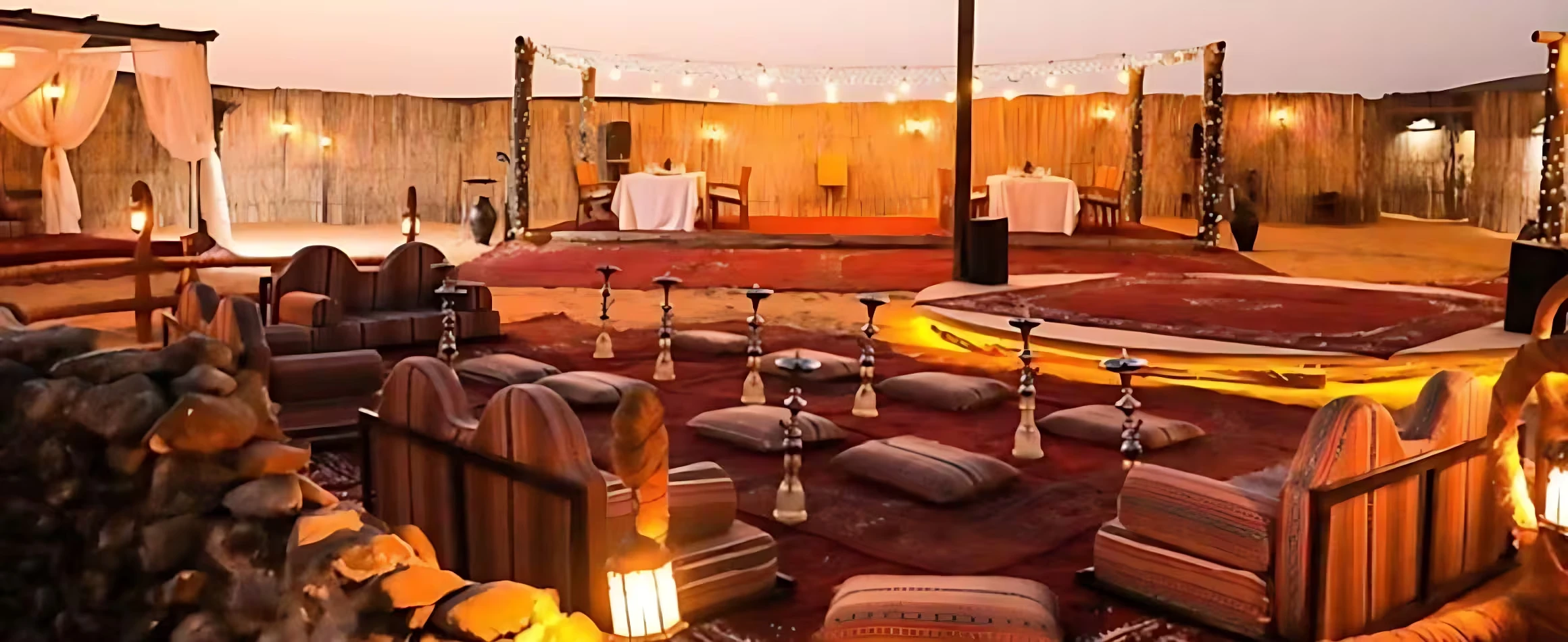 Shisha lounge best desert night safari dubai