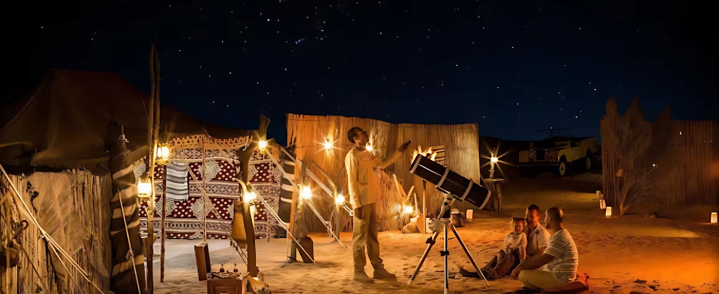 Camp Overnight Under Starry Skies dubai tour prices