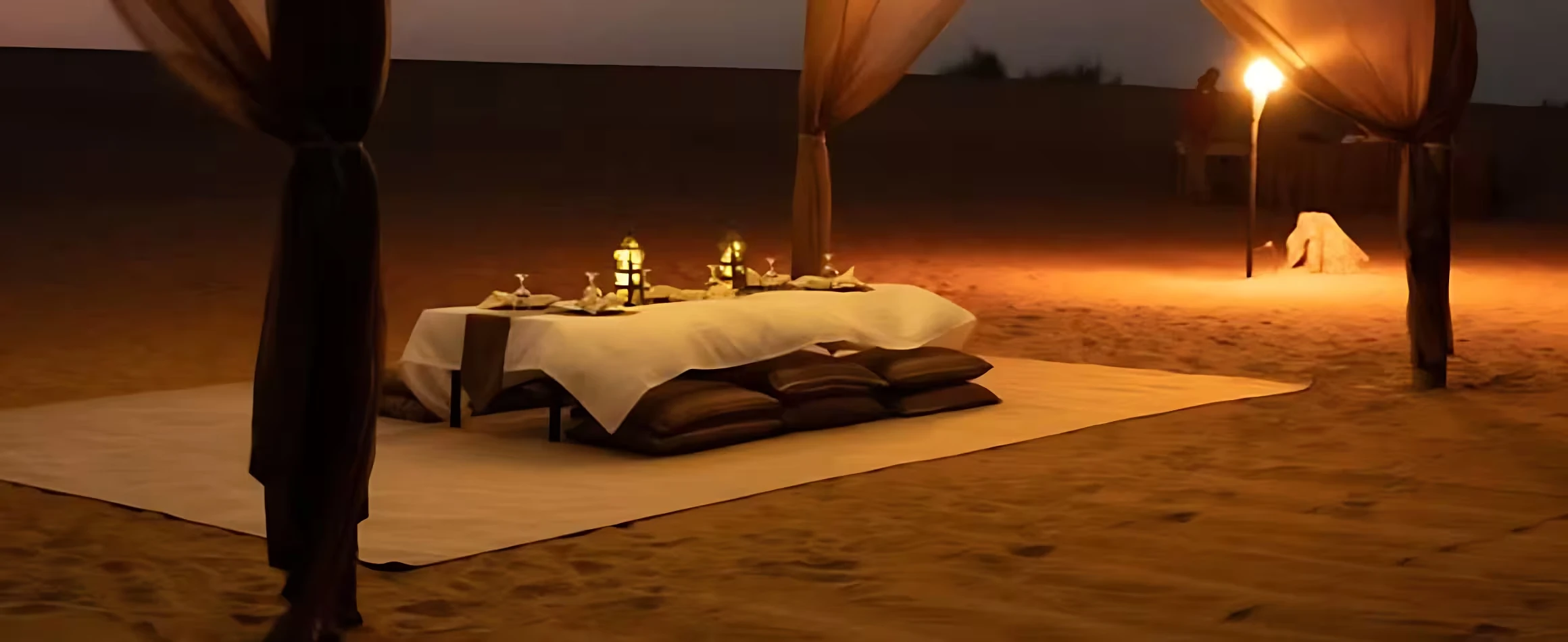 desert overnight safari camp in Dubai tour experience