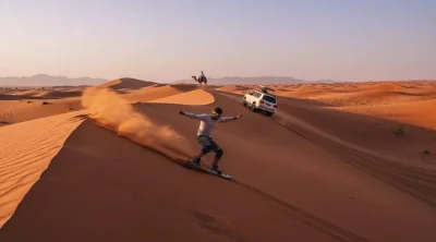 desert-safari-dubai-sandboarding-dune-activity
